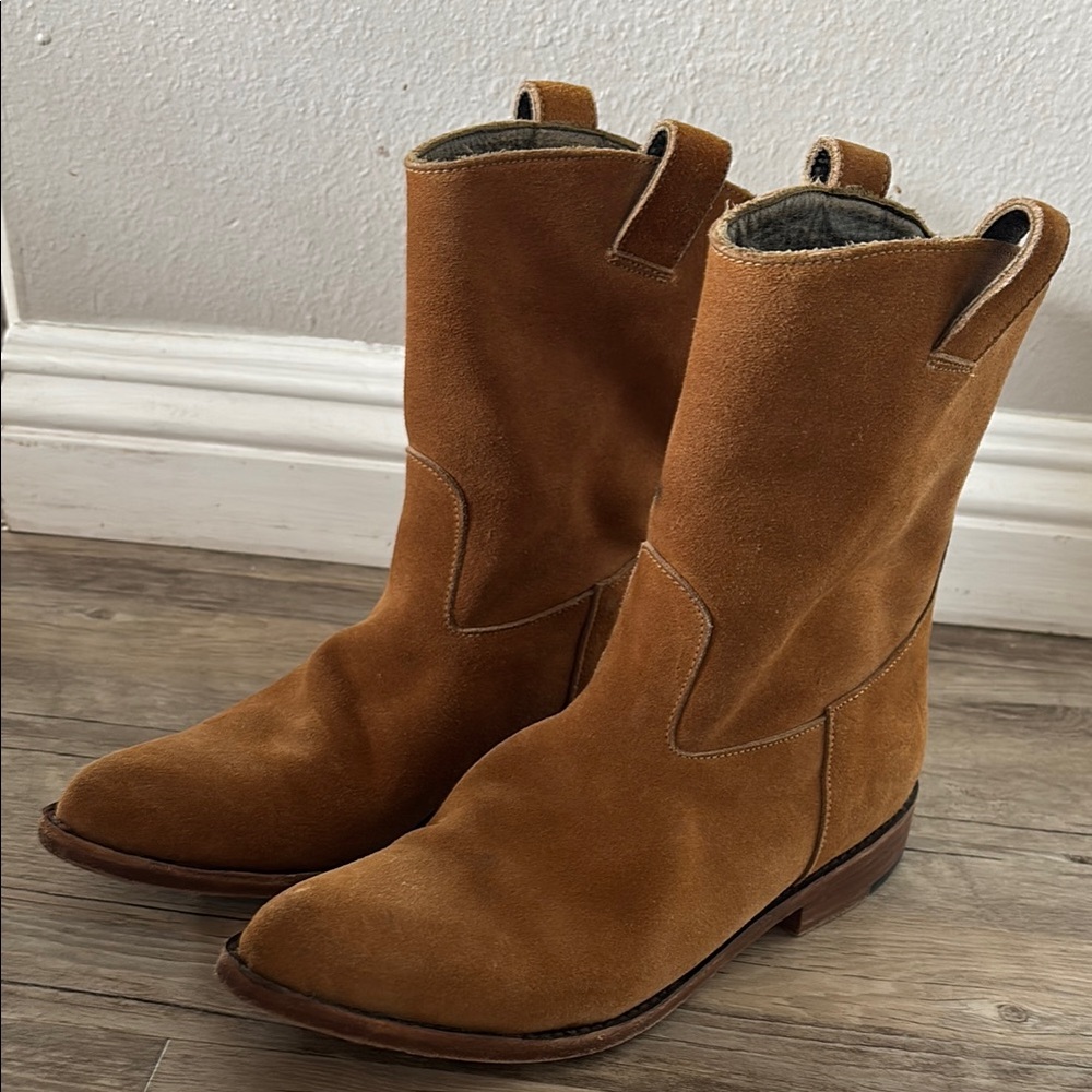 Classic Brown Western Boots for Women Sz 7